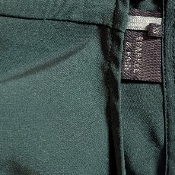 Sparkle & Fade Silky Halter Romper - Picture 3 of 3